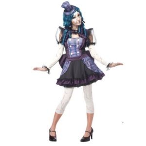 Teen or tween Broken Doll Costume